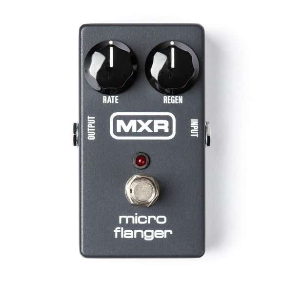 Dispositivo de Efecto MXR M152 Micro Flanger Multicolor para Guitarra