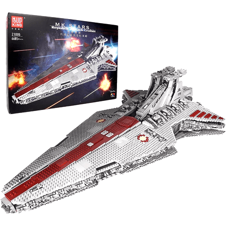 Mould King 21005 Star Wars Spaceship Republic Attack Cruiser