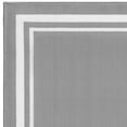 thumbnail image 2 of Evolur Home Nursery Rug 55'x31.5" in Dove Grey with White Border, 2 of 4