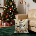 thumbnail image 6 of Under $5 Christmas Throw Pillow Covers 18x18" Xmas Decorations Christmas Pillow Set Cushion Set, 6 of 7