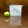 thumbnail image 7 of 7Penn Silicone Food Storage Bag 1000mL - 1pk Blue 8 x 6.25in Reusable Food Bags, 7 of 7