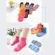 thumbnail image 2 of 3 pares de calcetines antideslizantes de algodón para niños, prácticos calcetines deportivos para trampolín, talla M (naranja, para niños de 5 a 11 años), 2 of 7