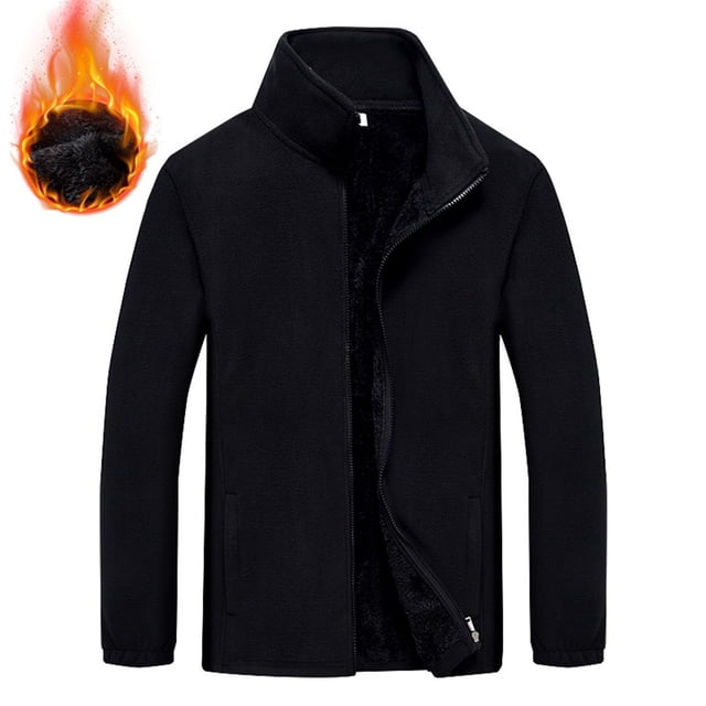 Xihbxyly Chaqueta de Invierno para Hombre, Elegante Suéter Deportivo Acolchado, Abrigo Polar Cálido con Cuello Alto, Cárdigan Térmico Ligero, Ropa Informal para Uso Diario Al Aire Libre, Capa Cómoda