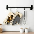 thumbnail image 6 of Hirioo Honey Bee for Silicone Oven Mitts for BBQ, Baking, Cooking, Set of 2, Heat Resistant 260℃, Non-Slip Kitchen Essentials, 6 of 6