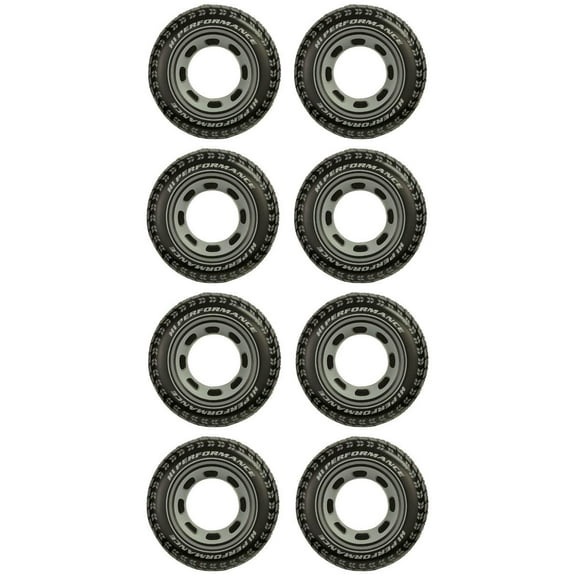 Intex Inflatable 36" Giant Tire Tubes For Swimming Pool/Lake/Ocean (8 Pack)