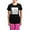 With Pink Pant, variant on CafePress - Classy Grays Just Married Pajamas - Women's Short Sleeve Print T-Shirt and Pants Dark Cotton Pajama Set