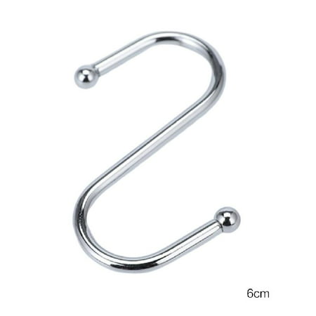 

Kitchen Stainless Steel S Hook S Shape Hanging Hooks Metal Closet Hnager Hooks