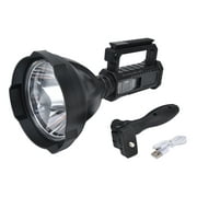 P50 Super Bright LED Searchlight Dual Light Source USB Rechargeable Waterproof Spotlight for Adventure Tourism