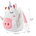 thumbnail image 2 of Mochila niños 10 Ladyzone, Zoológico, Peluche dibujos animados 1-6 años (Unicornio), 2 of 3