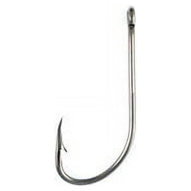 (2 pack) Eagle Claw 084FH-12 Plain Shank Offset Hook, Bronze Plated, Size 12 (2 pack) Eagle Claw 084FH-12 Plain Shank Offset Hook, Bronze Plated, Size 12