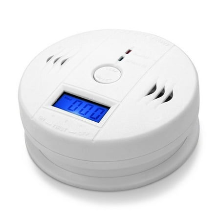 Carbon Monoxide Alarm, Battery Carbon Monoxide Detector,1PC LCD Display CO Carbon Monoxide Detector Sensor Tester with Sound Light Alarm Warning