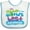 White and Blue, variant on Inktastic My Daddy is the Best Paramedic Boys or Girls Baby Bib