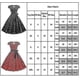 thumbnail image 3 of Women Polka Dot Hepburn Retro 50s 60s Rockabilly Evening Party Swing Midi Dress, 3 of 3