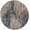 Multicolor, variant on HomeRoots 480145 4 x 4 ft. Sealife Abstract Power Loom Non Skid Round Area Rug