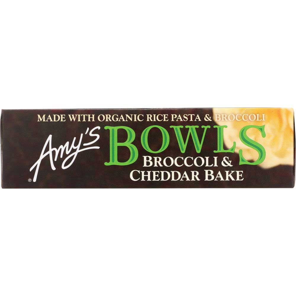 Amys Organic Broccoli and Cheddar Bake Bowl, 9.5 Ounce -- 12 per case.