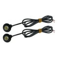 thumbnail image 3 of ESTONE 1 Pair Ultra Thin 23mm 12V Car LED DRL Daytime Running Light Eagle Eye Lamp, 3 of 8