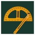 thumbnail image 2 of Ensemble d'Outils de Dessin Règle Protracteur Outils de Mesure Triangle Bord Droit, 2 of 7