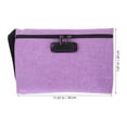 thumbnail image 2 of LRXIYODE Lockable Cash Bag with Combination Lock and Large Capacity for Travel Use, 2 of 6