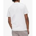 thumbnail image 3 of Calvin Klein BRILLIANT WHITE Men's Smooth Cotton Crew Neck Tee, US X-Large, 3 of 4
