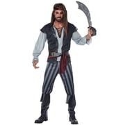 Califia Farms Scallywag Pirate Men's Halloween Fancy-Dress Costume for Adult, S