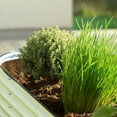 thumbnail image 6 of VEIKOUS Metal Garden Bed, 9-in-1 Galvanized 8x2x1.4 ft Drainage Planter Box, Pearl White, 6 of 12