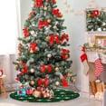 thumbnail image 6 of SKYSONIC St. Patricks Christmas Tree Skirt Home Decoration Large Round Christmas Tree Skirt for Holiday Party Home Christmas Day Ornaments 35.4 Inch, 6 of 6