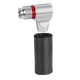 thumbnail image 4 of Inflador de neumáticos de bicicleta de CO2, accesorios de aleación de aluminio, bomba de bicicleta de mano multifunción Plata, 4 of 9
