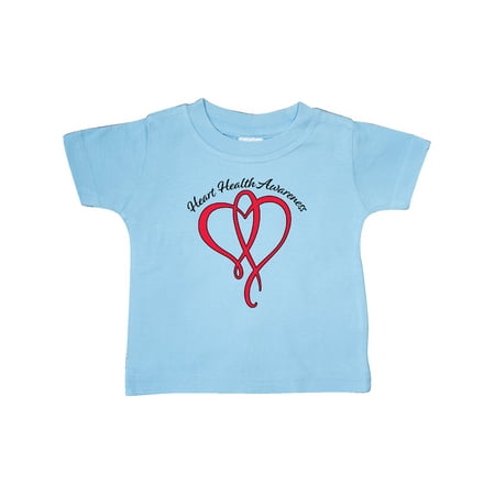 

Inktastic Heart Health Awareness Red Heart Ribbon Gift Baby Boy or Baby Girl T-Shirt