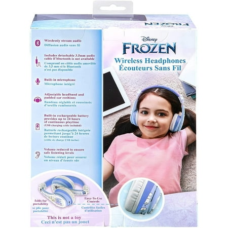 eKids - Frozen II Bluetooth Headphones - blue