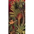 thumbnail image 2 of Jimenez, Rodolfo 18x32 Gold Ornate Wood Framed with Double Matting Museum Art Print Titled - Bali Garden II, 2 of 4