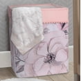 thumbnail image 3 of Cesta/Almacenamiento Botánico Para Bebé De Lambs & Ivy Signature - Rosa Floral, 3 of 4