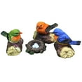 thumbnail image 5 of Bird Figurine Realistic Delicate Detail Vivid Appearance Resin Car Dashboard Animal Garden Statue Garden Supplies, 5 of 7