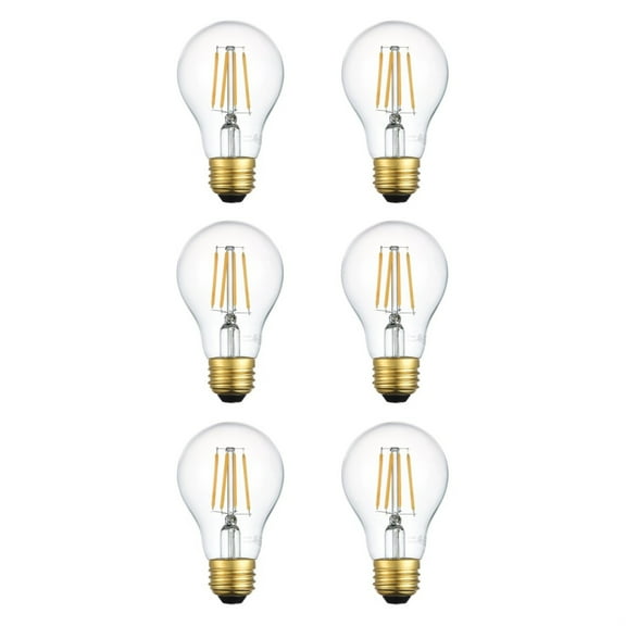 LED 3000K nostalgic filament 4.5 watts 450 lumens A19 light bulb