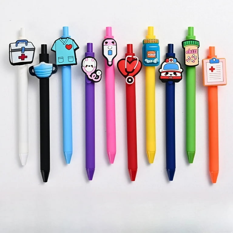 Nurse Doctor Gel Pens Black Ink Writing Pen Cute Cartoon - Main Image