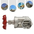 thumbnail image 2 of 2'' NPT Gate Valve, 304 Stainless Steel Heavy Duty Construction, 1.6MPa Pressure Rating & Hard Seal for Chemical/Food/Medical Pipelines, 2 of 20