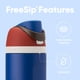 thumbnail image 4 of Botella de agua Owala Marvel FreeSip con aislamiento de 700 ml Captain America, 4 of 6