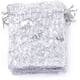 thumbnail image 4 of 10 bolsas de regalo de organza con cordón, color rosa, ideales para bodas, fiestas y festivales., 4 of 4