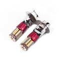 thumbnail image 2 of 2pcs 6000K White Car H3-3014-57SMD LED Decoding Fog Lights, 2 of 11