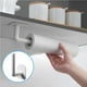 thumbnail image 3 of Portarrollos De Papel Estante De Almacenamiento Resistente Multifuncional Estante De Toallas Adhesivo Sin Perforaciones Con Orificios De Drenaje Para El Hogar Cocina Baño Hotel Cateissary HA014586-00, 3 of 7