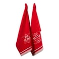 thumbnail image 3 of Contemporary Home Living Set of 3 Santa Jolly Chef Christmas Apron and Hand Towels, 3 of 3