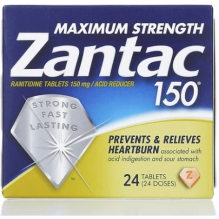 Zantac 150, 24 ea (Pack of 3)