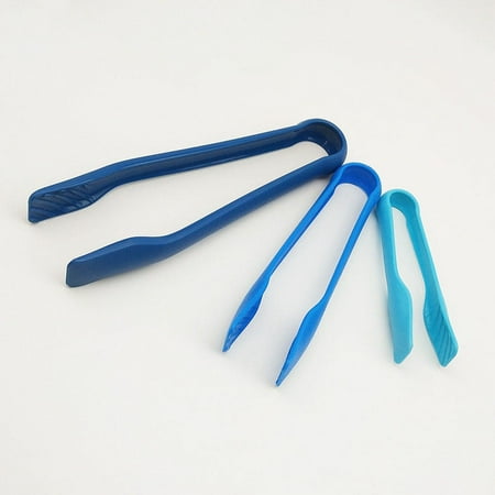 

3pcs PP Silicone Food Tong Kitchen Tongs Non-slip Cooking Clip Clamp BBQ Salad Tools Grill Kitchen Accessories