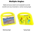 thumbnail image 4 of Dteck Crossbody Strap Kids Case for Samsung Galaxy Tab A9 8.7-inch (SM-X110/X115/X117),Cute EVA Hand Grip Case Shockproof Kickstand Cover with Shoulder Strap,Yellow, 4 of 6