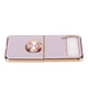 thumbnail image 2 of Funda protectora para smartphone con soporte magnético para coche, rotación de 360 grados, compatible con Z Flip 3, color morado claro, 2 of 14