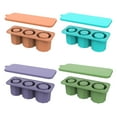 thumbnail image 1 of maskred Silicone Ice Cube Tray Easy To Clean Does Not Dirt Anti-fall And Wear-resistant Ice Making Mold amber, 1 of 6