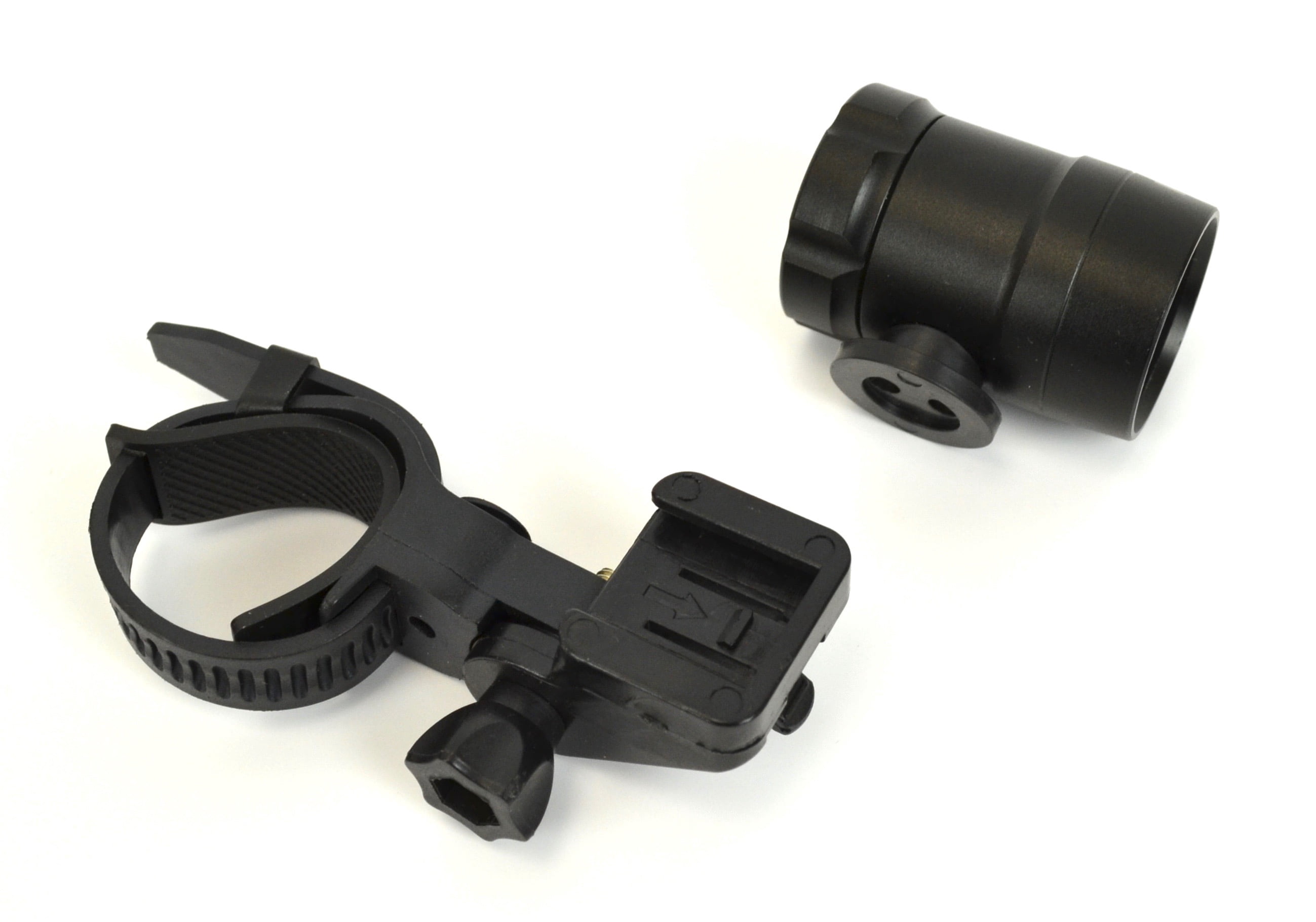 Zefal Deluxe Aluminum Bike Light Set (Multiple Modes, Front and Rear Light, Batteries and Mount Included)