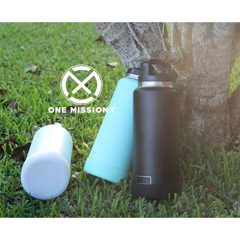 One MissionX Protective Silicone Boot Sleeve for Yeti 36oz Rambler Water  Bottles, Anti-Slip Bottom Cover, BPA Free (Black, Fits 26 oz Bottle) 