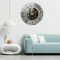 thumbnail image 1 of Reloj de Pared Islámico Silencioso Perfecl 30cm Negro, 1 of 7