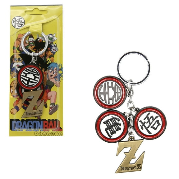 Symbols - DragonBall Z 1" Keychain 4 pc. Pendant