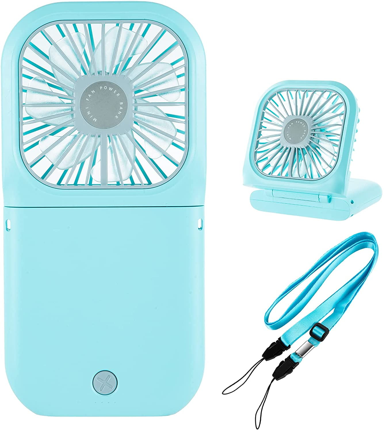 Details about   HandFan 5200mAh Portable Personal Fan Battery 180° Foldable Small Handheld Fan 